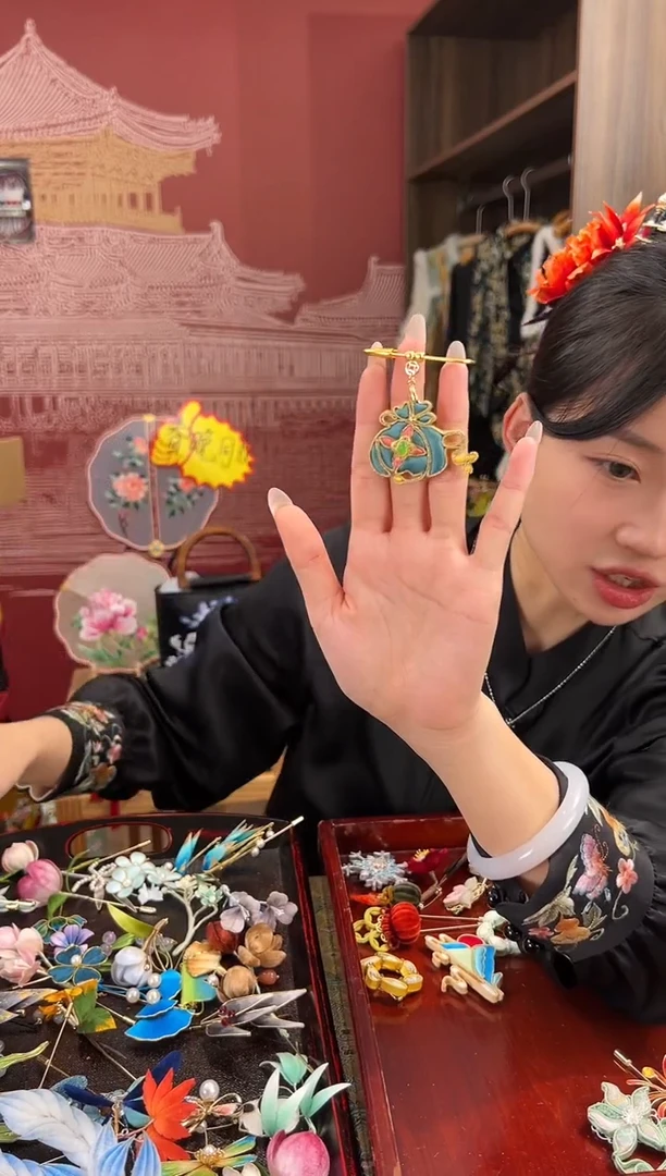 【闪购商品】刺绣苏绣世家非遗手工（胸针）