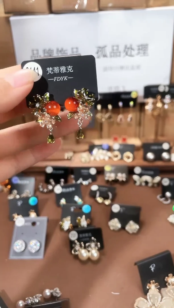合金925银锆石梵2141