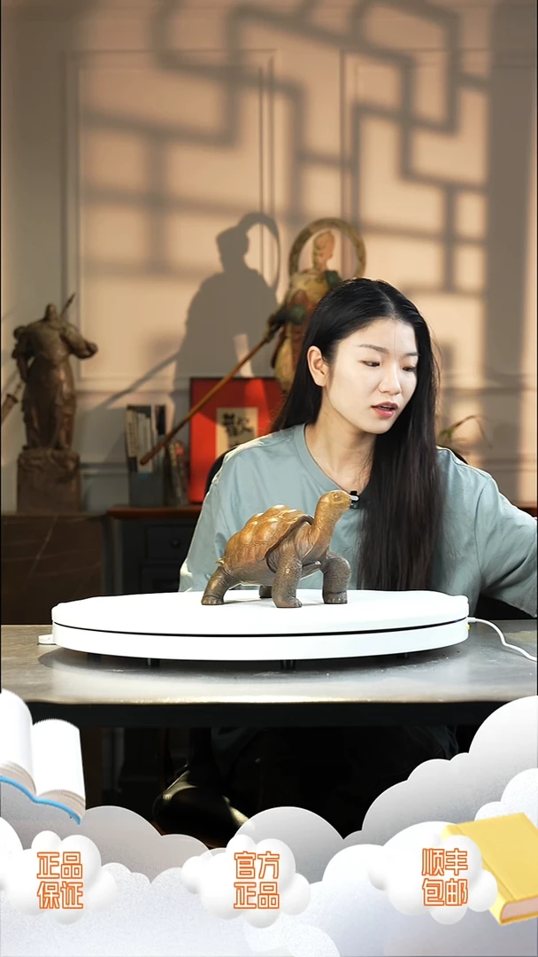 铜原创雕塑摆件《福甲兽》