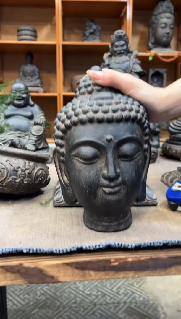 陶土【火山泥】小佛首