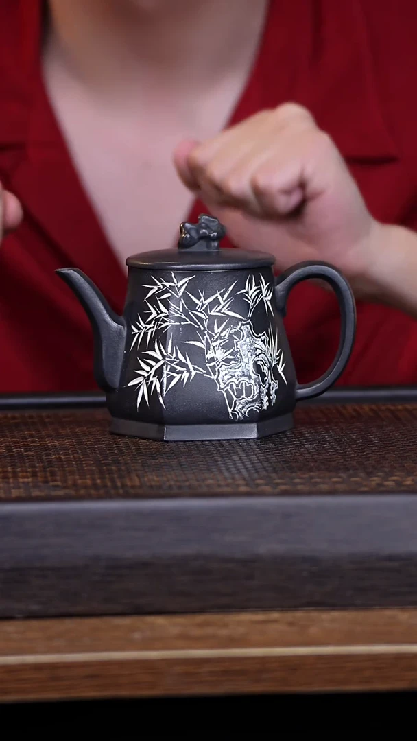 茶壶紫砂宜兴手工原矿紫砂壶001