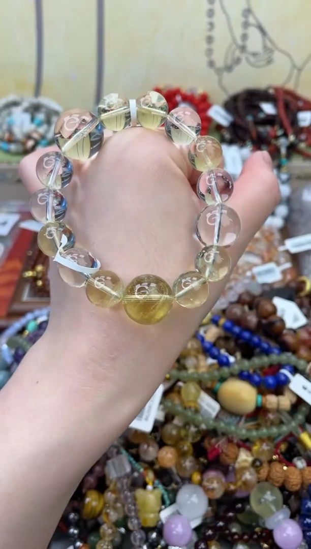 未镶嵌手链黄晶465