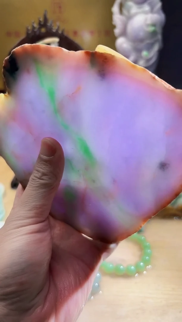 未镶嵌挂件翡翠A货张麦6956