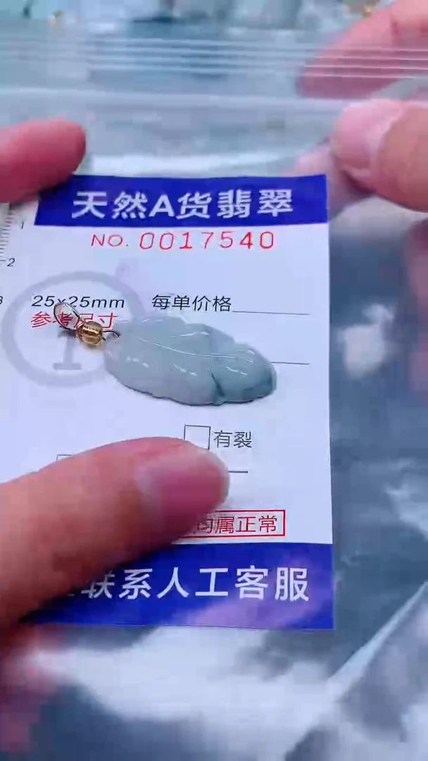 吊坠(不含链)未镶嵌翡翠1