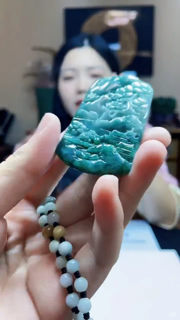 未镶嵌定制翡翠吊坠69