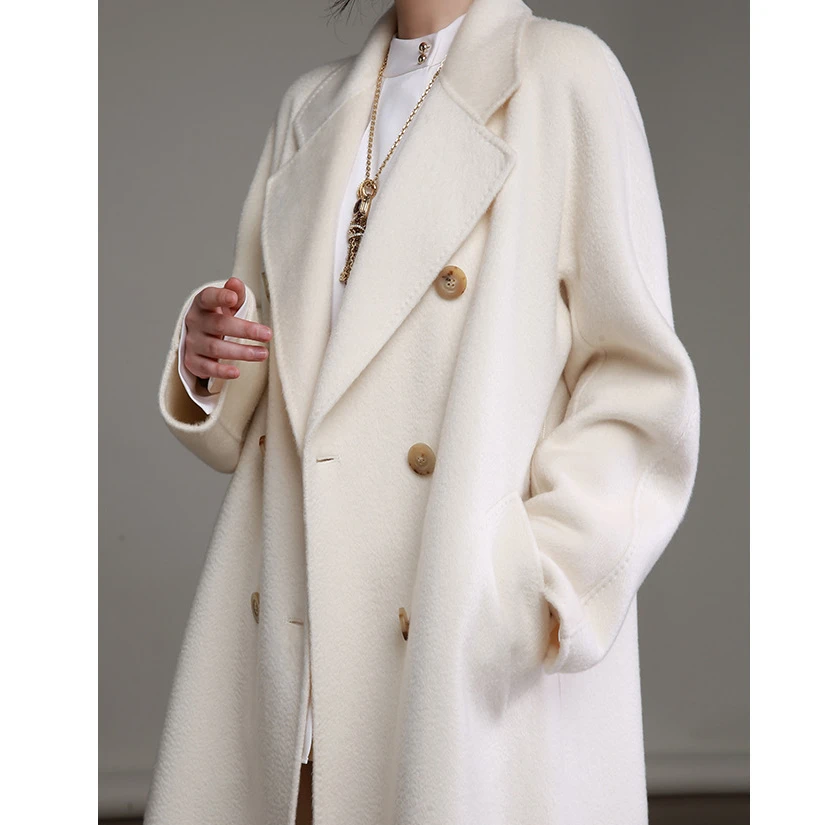 【白月光】进口设计经典款苏力羊毛大衣