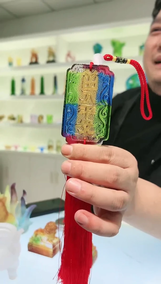 【闪购商品】茶宠古法琉璃车挂