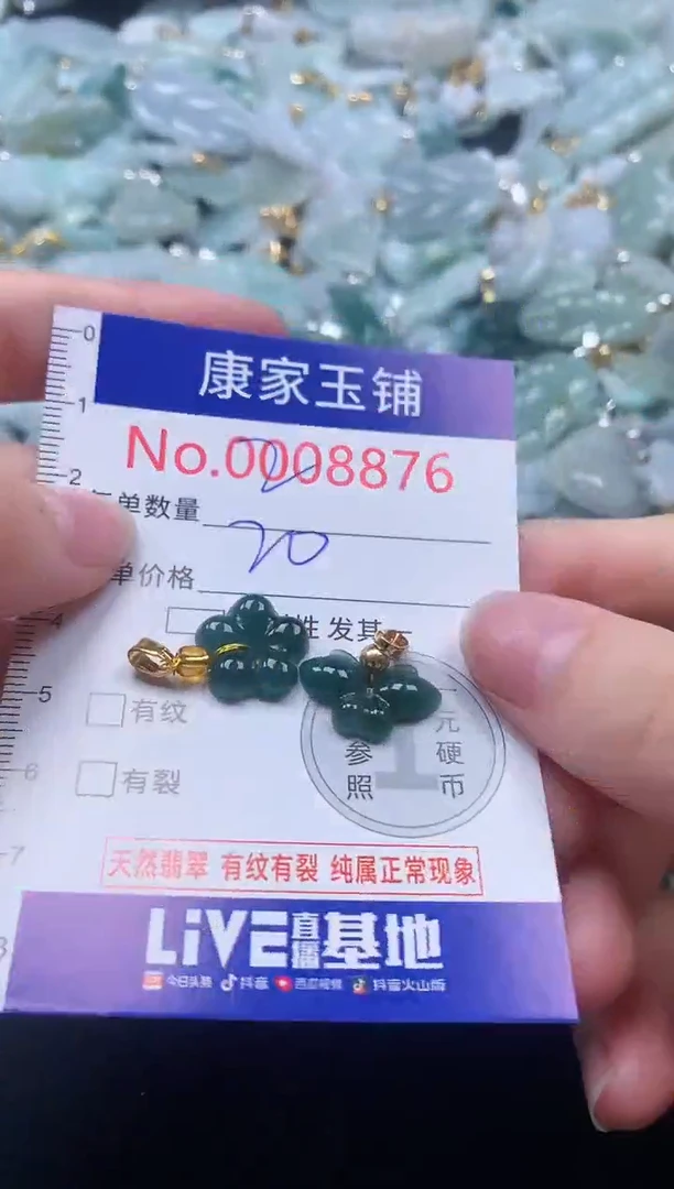 颈饰未镶嵌翡翠8876