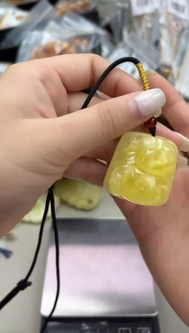 裸石蜜蜡未镶嵌天然琥珀蜜蜡