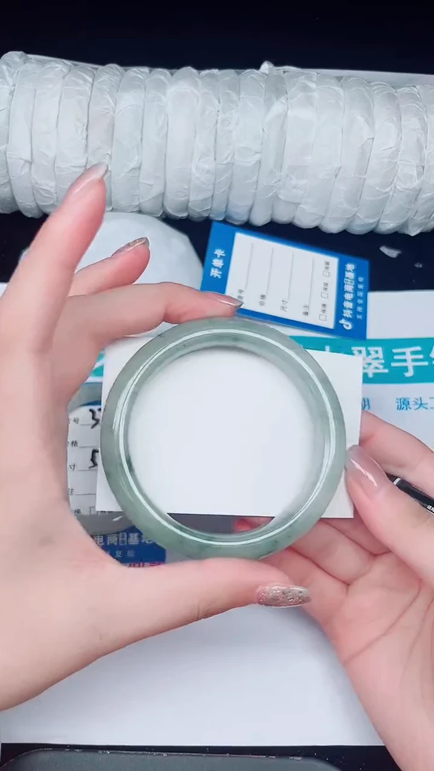 未镶嵌手镯石英质玉374-57/58
