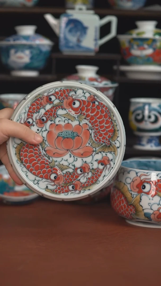 老师作品九鱼壶承（微瑕福利 ）