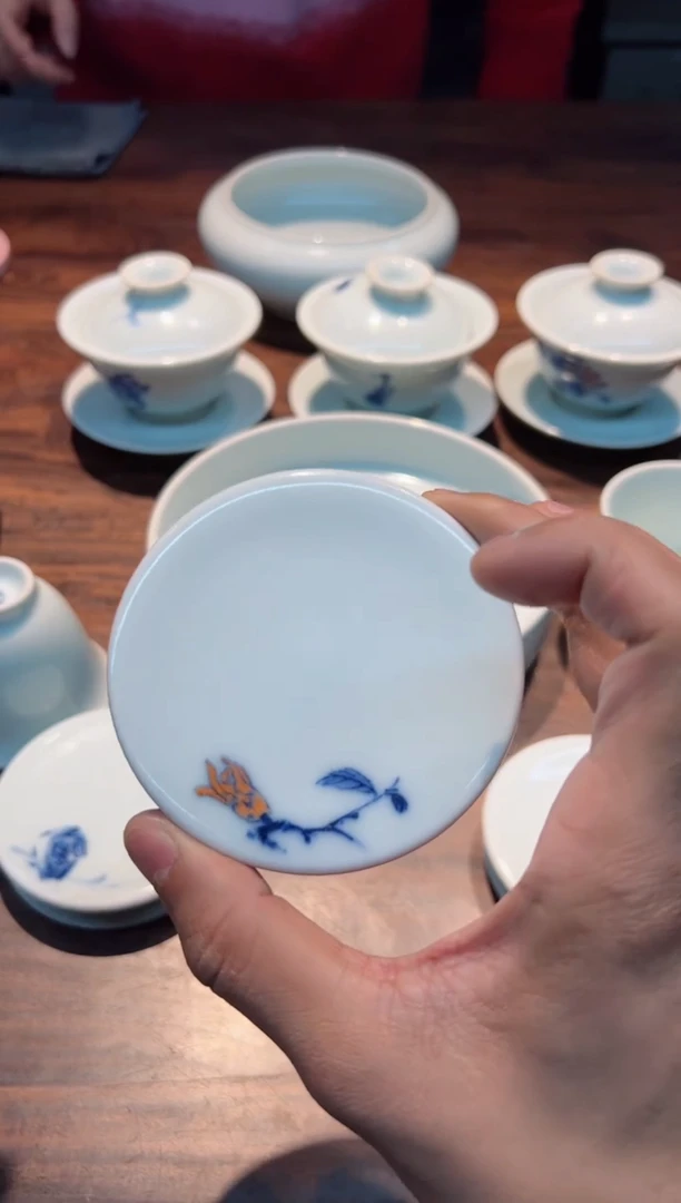 【闪购商品】刘钦莹 玉清 佛手盖置