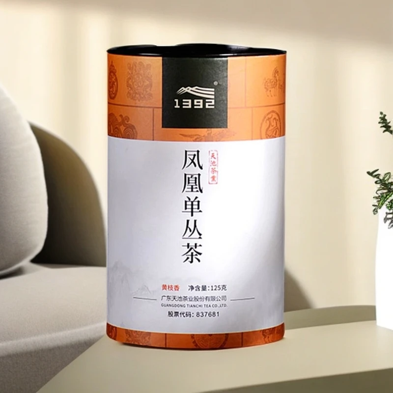 1392[传承系列秦]黄枝香春茶 天池茶业凤凰单枞茶 黄枝香单丛125g