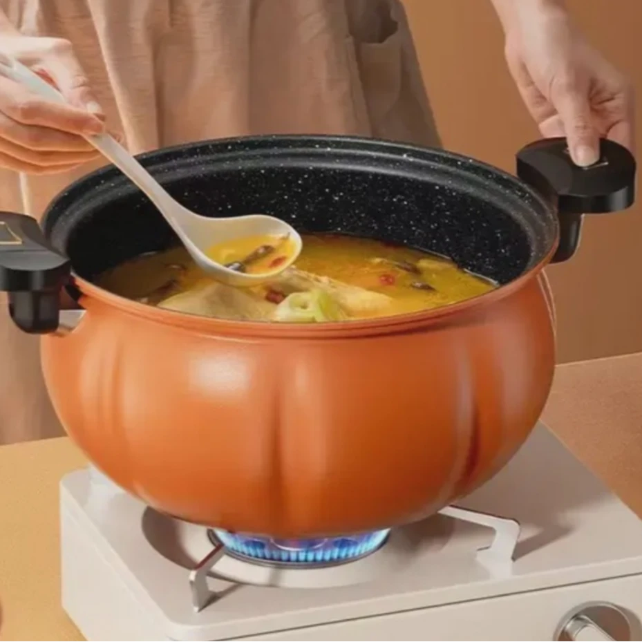 标准南瓜锅微压锅不粘锅T