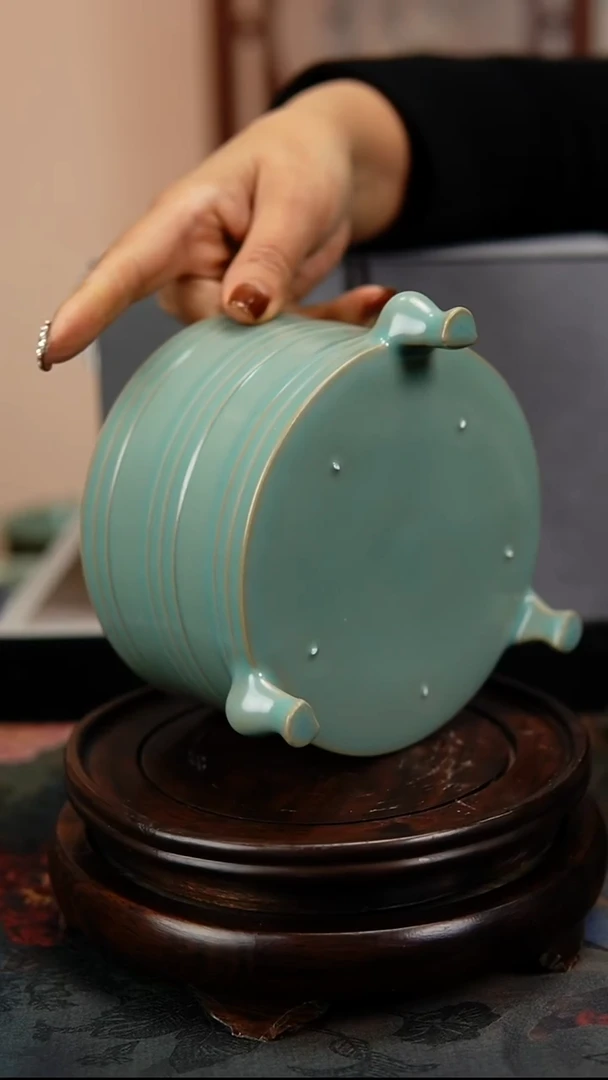 瓷片原产地原矿釉汝瓷