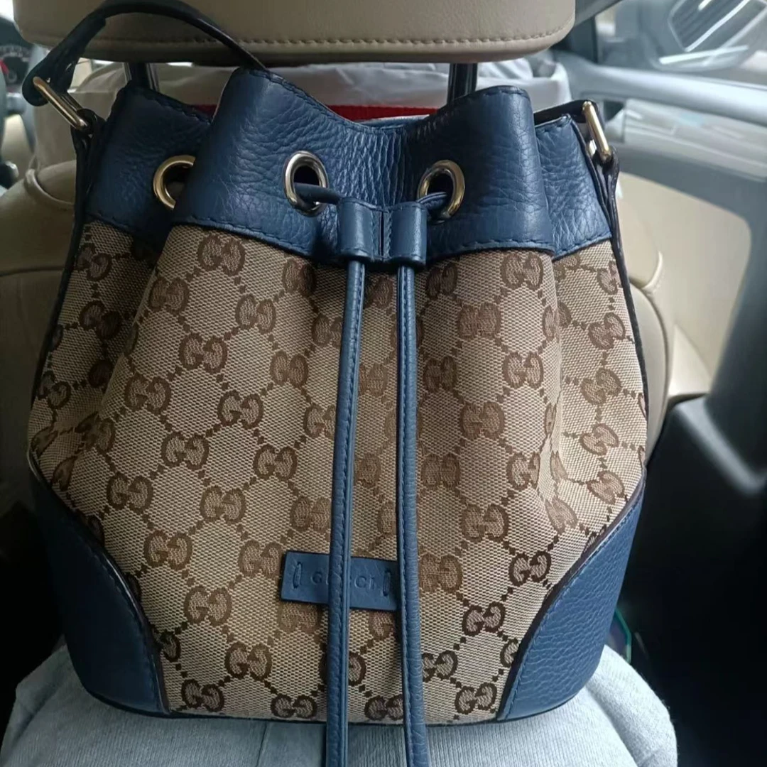 95新 GUCCI/古驰 安洁利严选水桶包/XY25028
