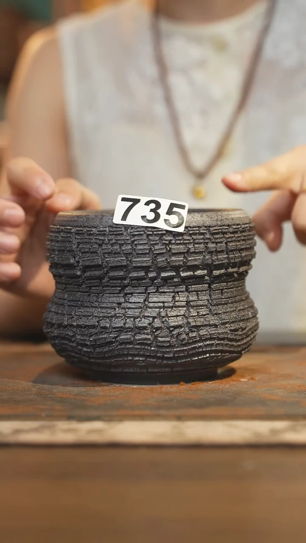 手工陶瓷茶具  建水735