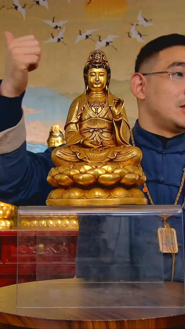 紫铜鎏金 30公分 G20382-G