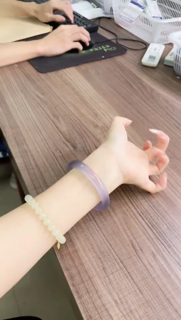 未镶嵌手镯石英质玉414-62