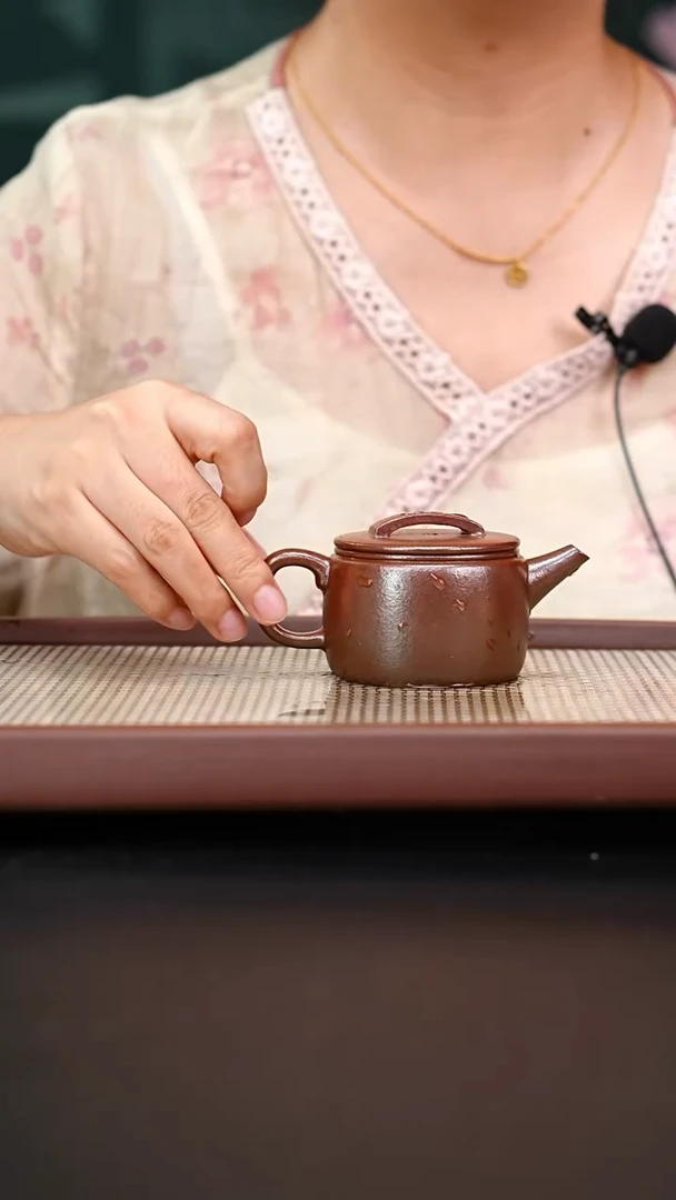 茶壶紫砂柴烧汉瓦140