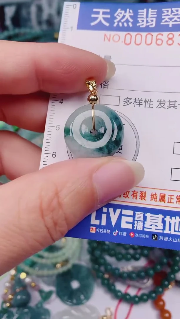 颈饰未镶嵌翡翠00006836
