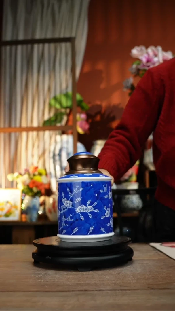 【简家甄选】景德镇设计师釉下手绘陶瓷