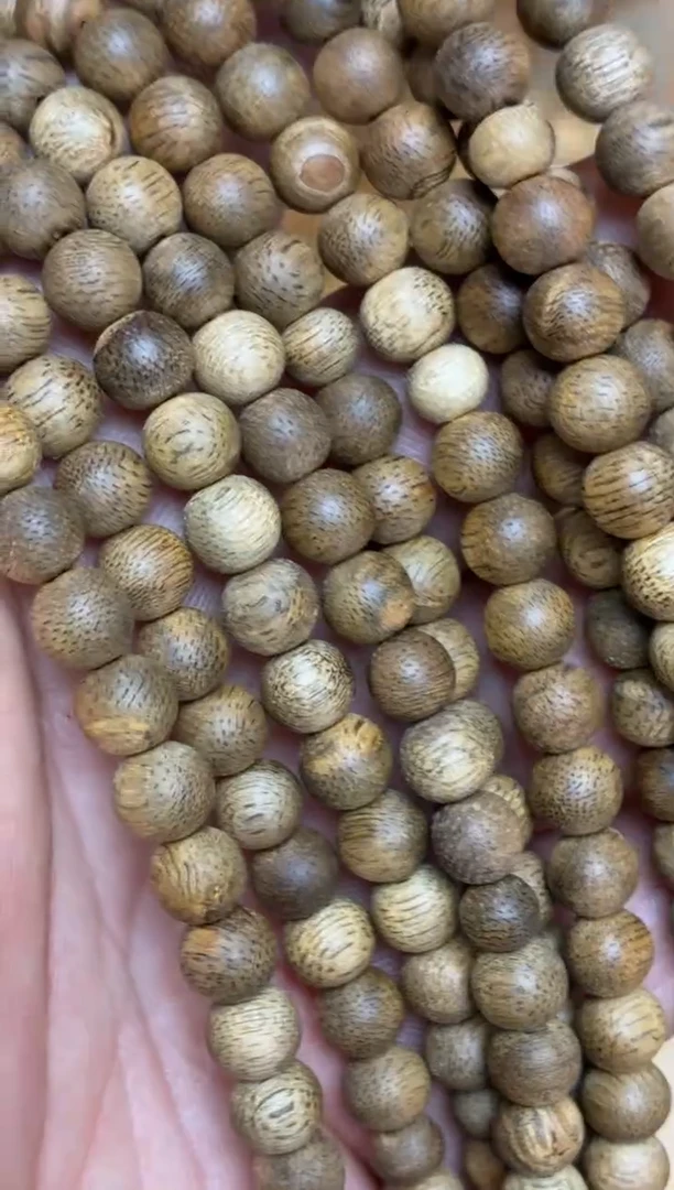 沉香手串 文莱圆珠长串0.7多样性发其一