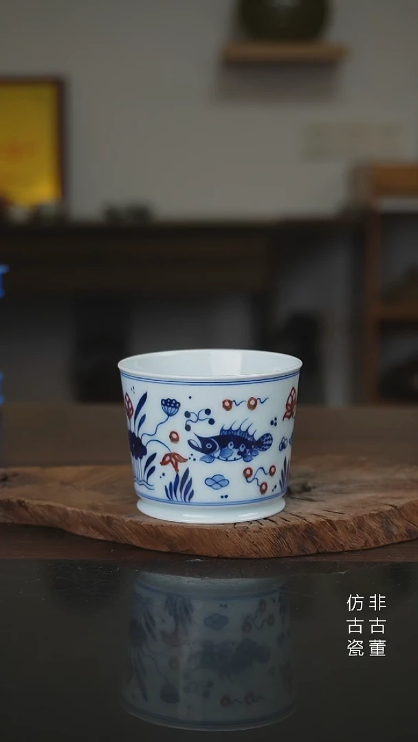 景德镇手工手绘陶瓷微瑕