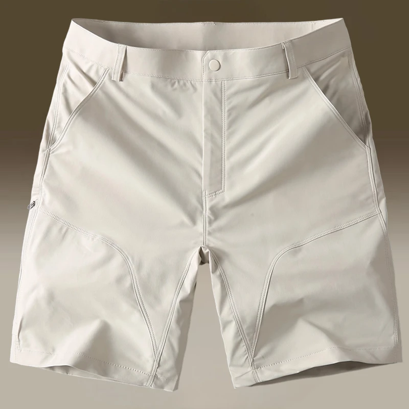 Cebrodz2025夏季新款男士时尚潮流百搭简约休闲短裤高级感五分裤