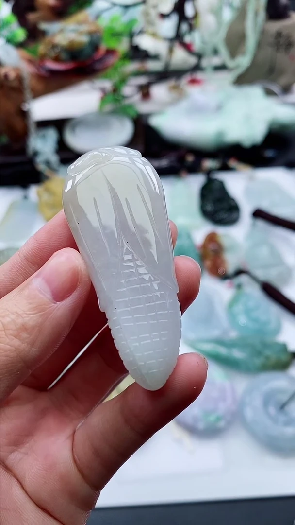 颈饰未镶嵌翡翠天然缅甸A货翡翠