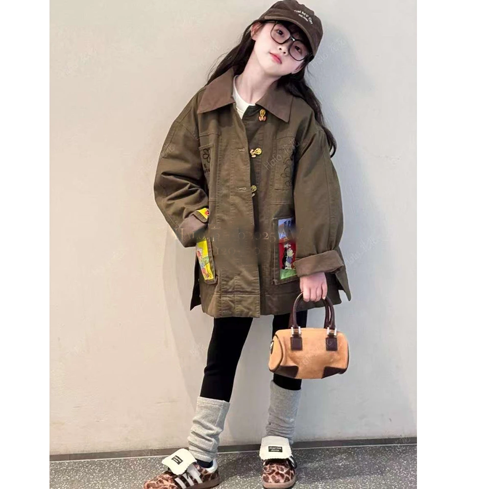 2025女童秋季新款休闲外套