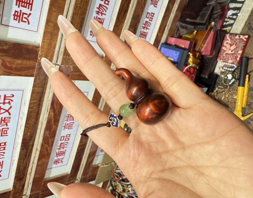 木质葫芦手把件STJ088