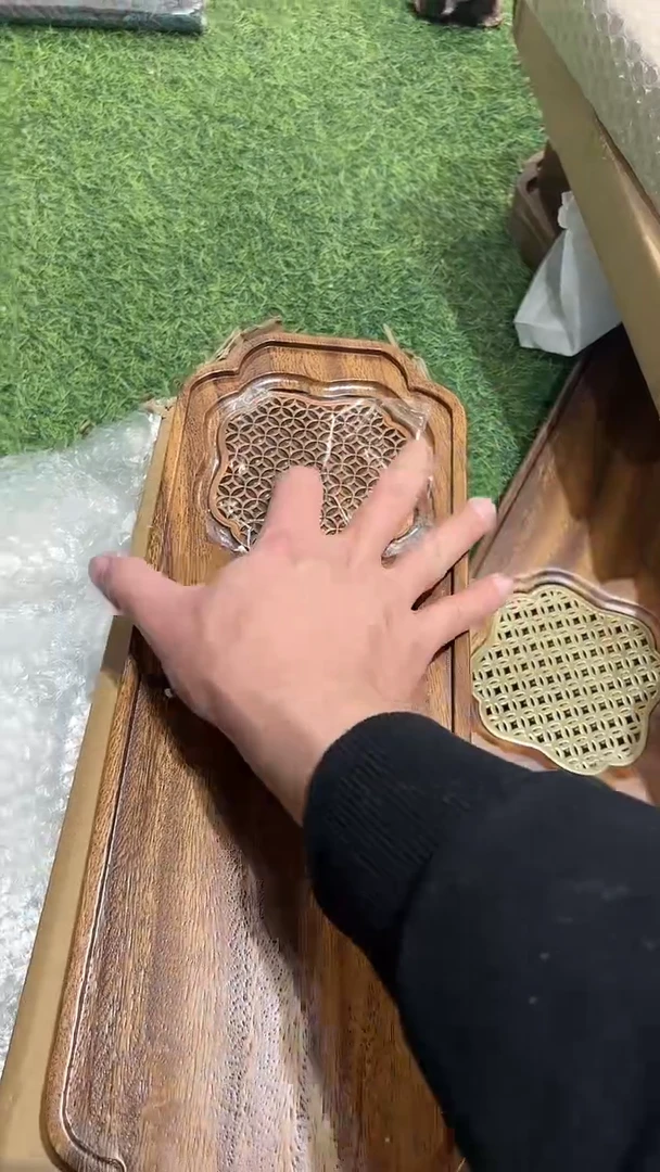 【闪购商品】瑕疵样品788云松茶盘