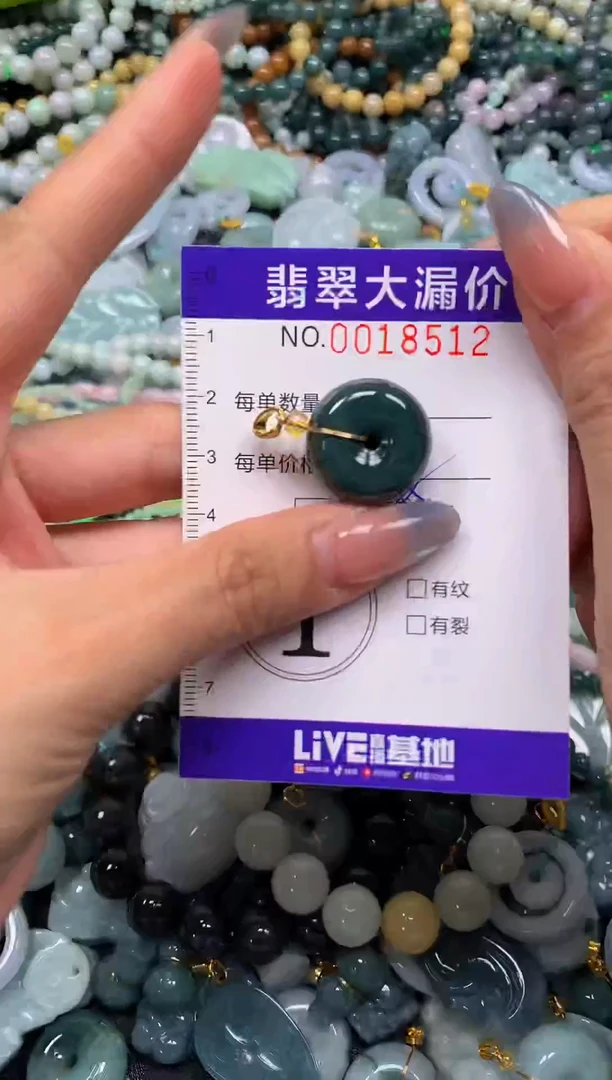 颈饰未镶嵌翡翠闪购0018512