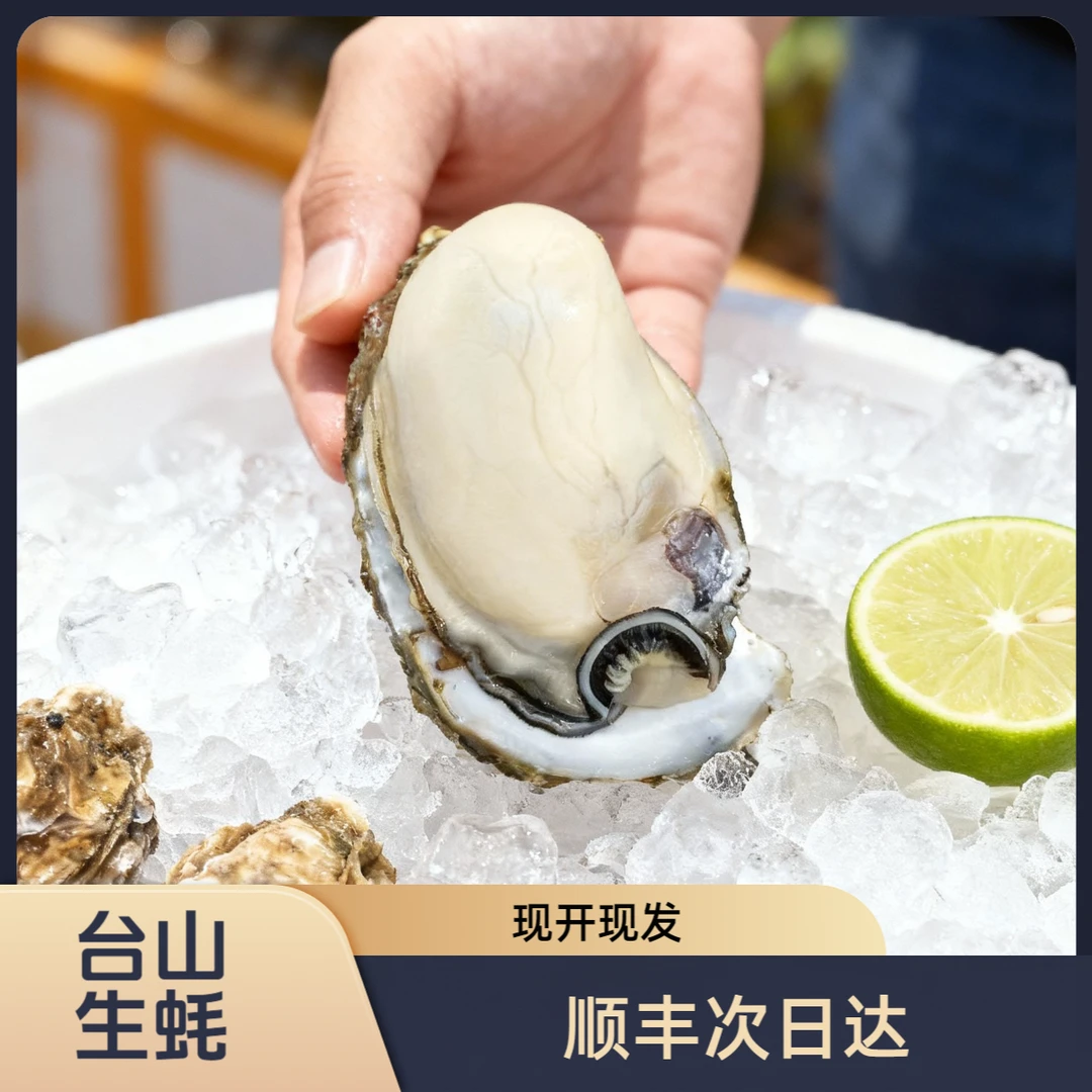 正宗台山生蚝（中蚝）现开现发 18-22只/1斤 顺丰广东次日达