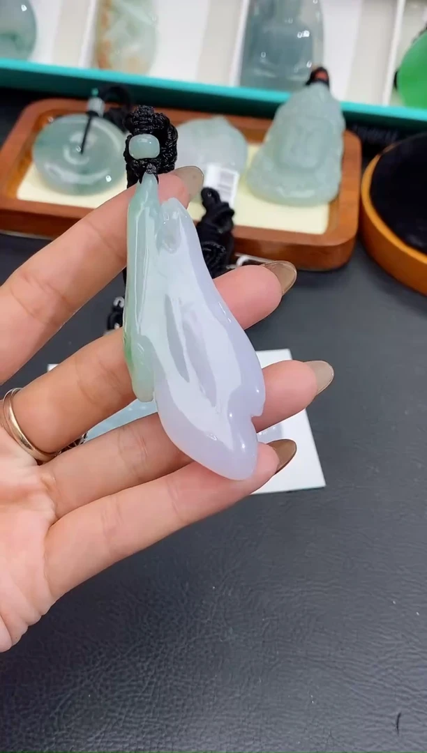 颈饰未镶嵌翡翠缅甸天然翡翠