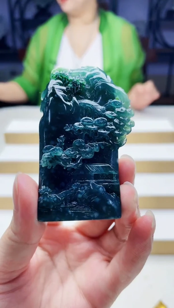 未镶嵌定制翡翠毛货09160237