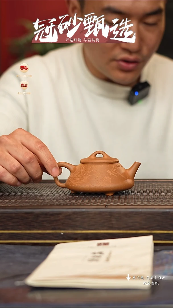 【闪购商品】紫砂茶壶冠砂甄选56