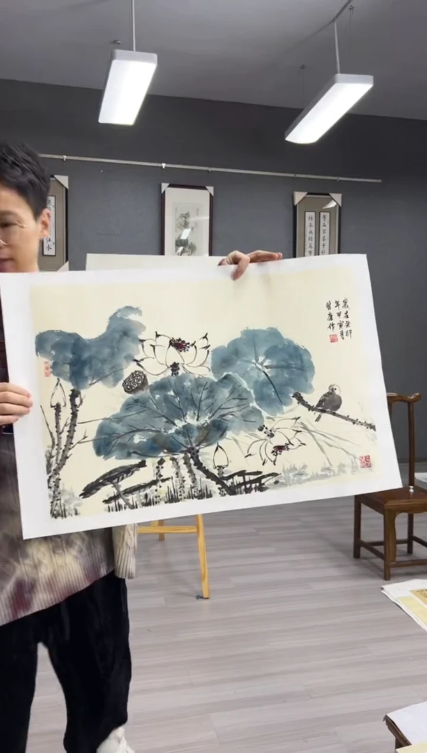 【闪购商品】国画曾康老师绘画花鸟