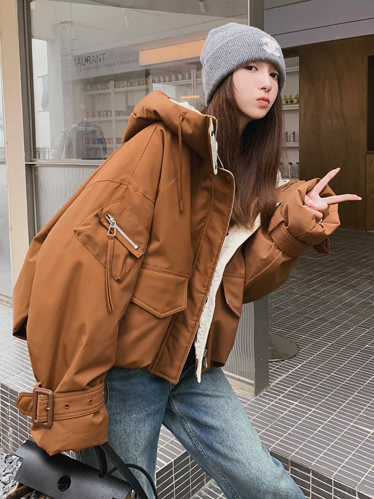 大姑推荐  小众设计感短款派克服冲锋衣厚外套 201—250