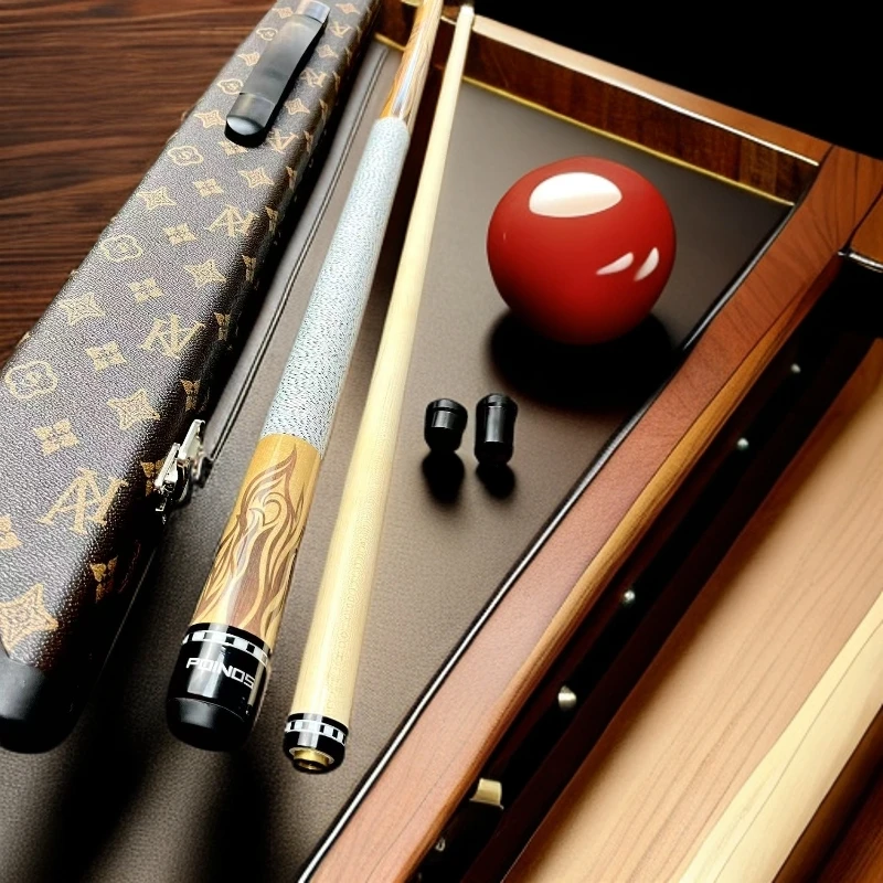 美洲豹毒药 台球杆 大头适合中式黑八美式九球