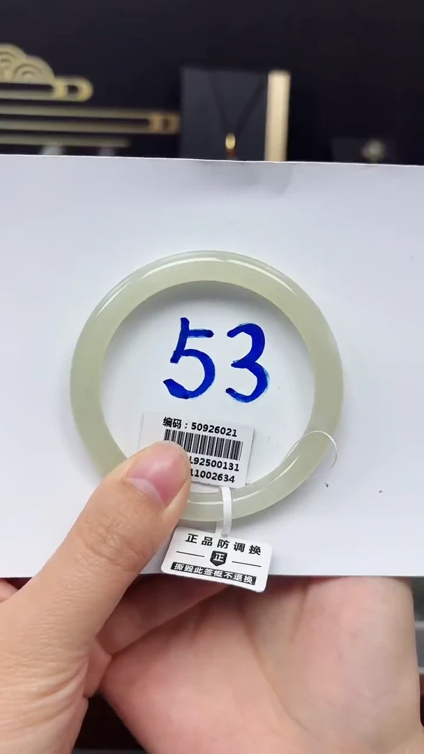 未镶嵌手镯和田玉6021
