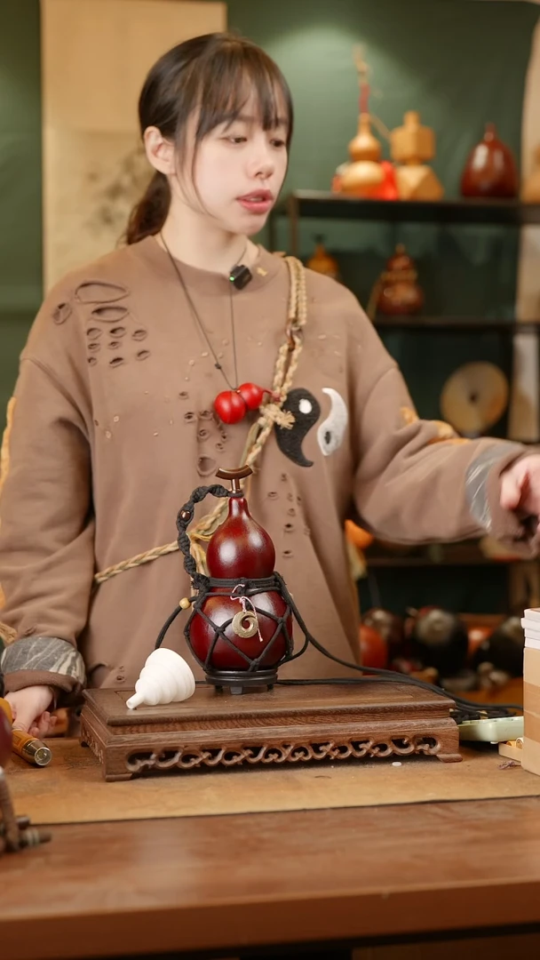 214号精品天然大漆酒葫芦一物一拍~