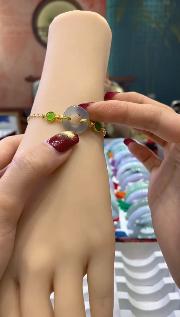 【闪购商品】翡翠手链合金多样性发货仅发其一/00612