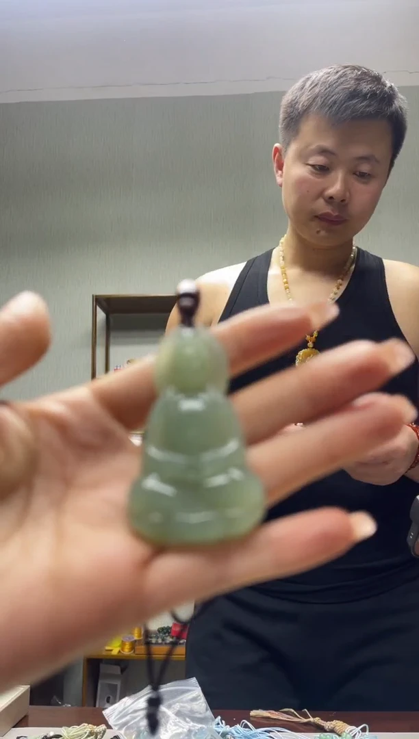 未镶嵌岫玉吊坠多样性发货拍一发一