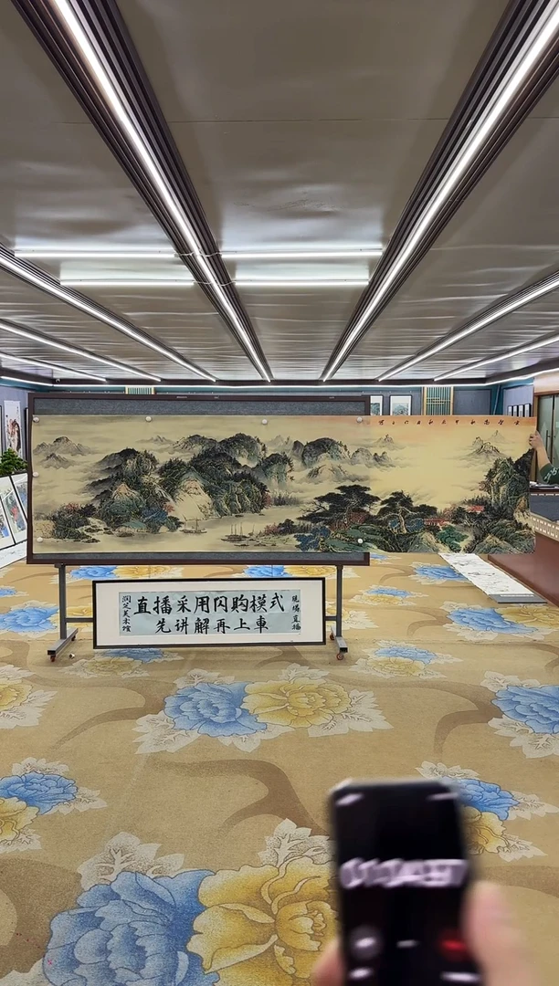 【闪购商品】绘画M张伦玉-小丈二-山水国画