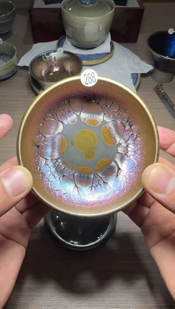 茶盏u****3288号李永辉电烧作品