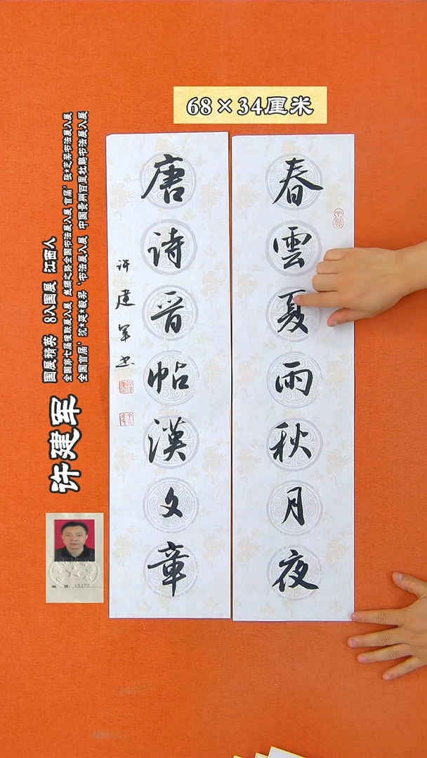 书法206X许建军书法作品