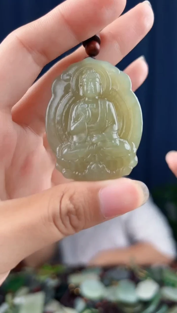 颈饰未镶嵌和田玉拍一发一，多样性发货