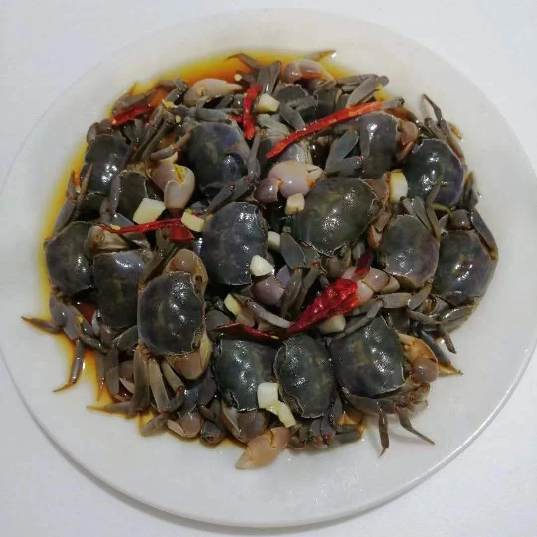 【顺丰包邮】老张泥螺店生呛小黄蟹（冷冻保存）